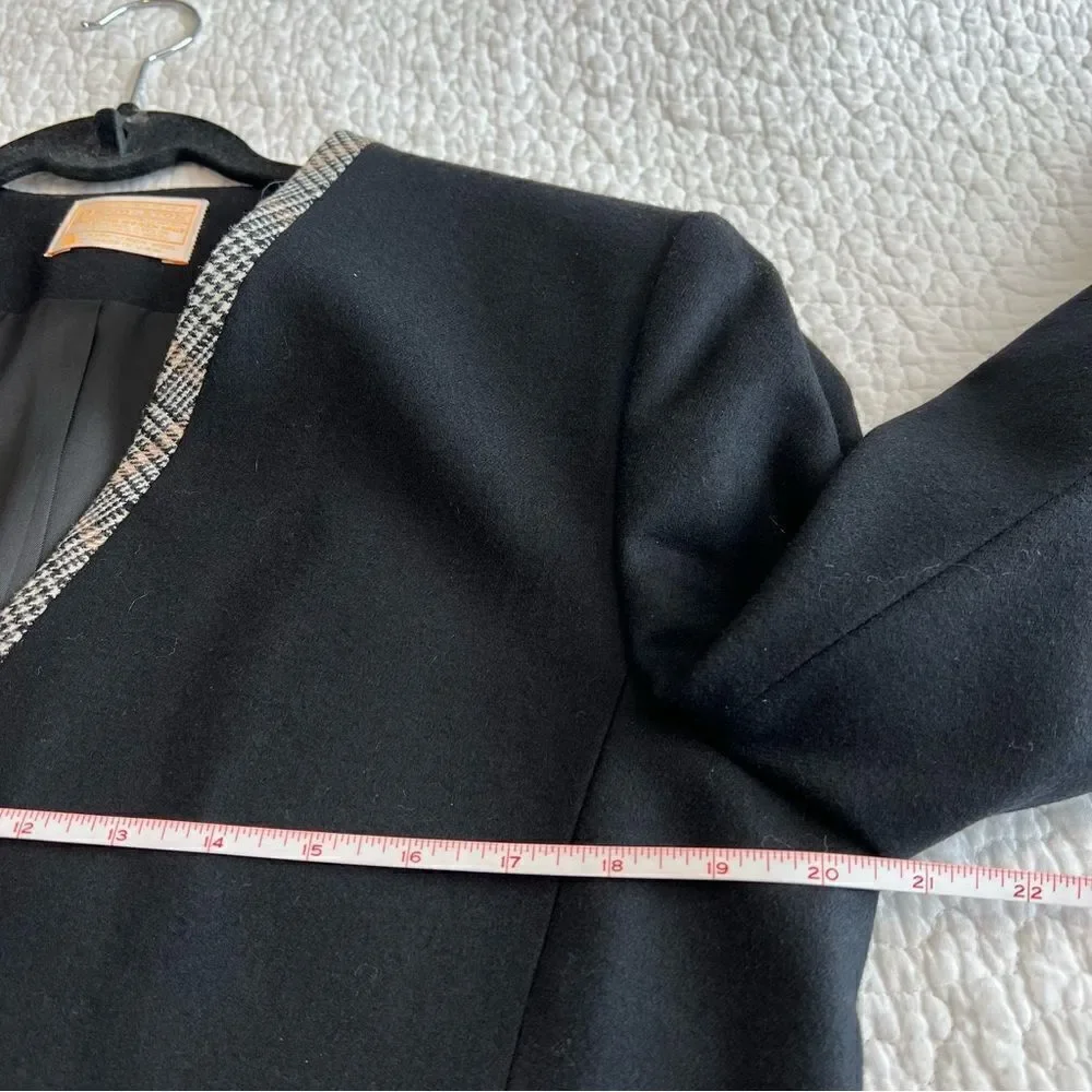 ✨ Pendleton Women’s‎ Black 100% Wool Blazer 10